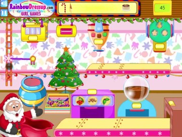 Baking with Santa