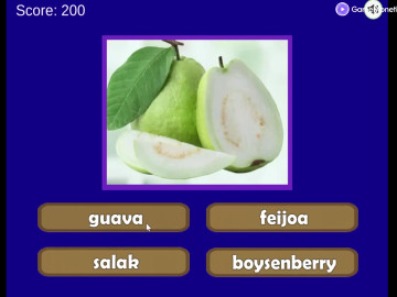 Guess The Fruit World Quiz