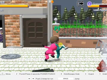 Squid Fighter Gamer