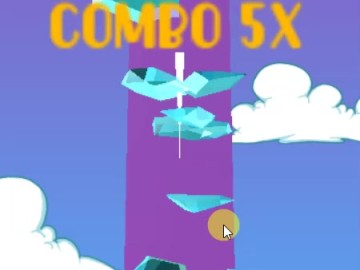 Through the Clouds helix jump